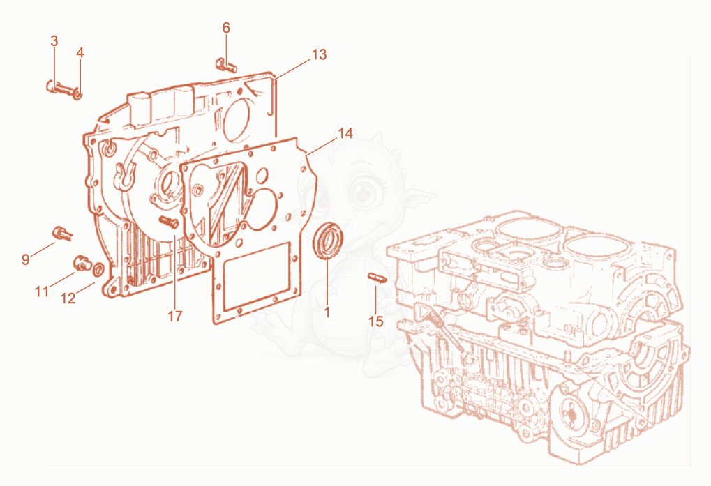 Exploded parts diagram of the Bracket of a Wacker Neuson DPU100-70LES, with numbered balloons