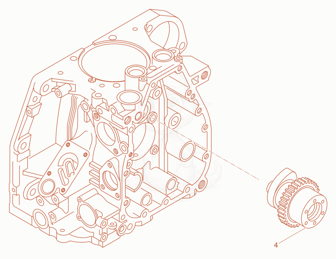Exploded parts diagram of the Camshaft of a Wacker Neuson DPU6555HEHUS, with numbered balloons