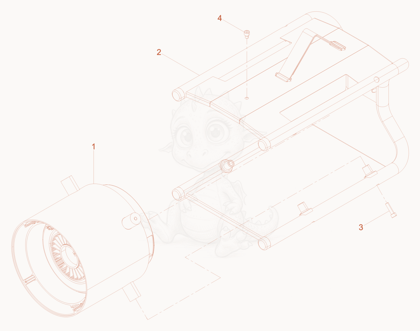 Exploded parts diagram of the Transformer section of a Wacker Neuson FUE6/042/200SC, with numbered balloons