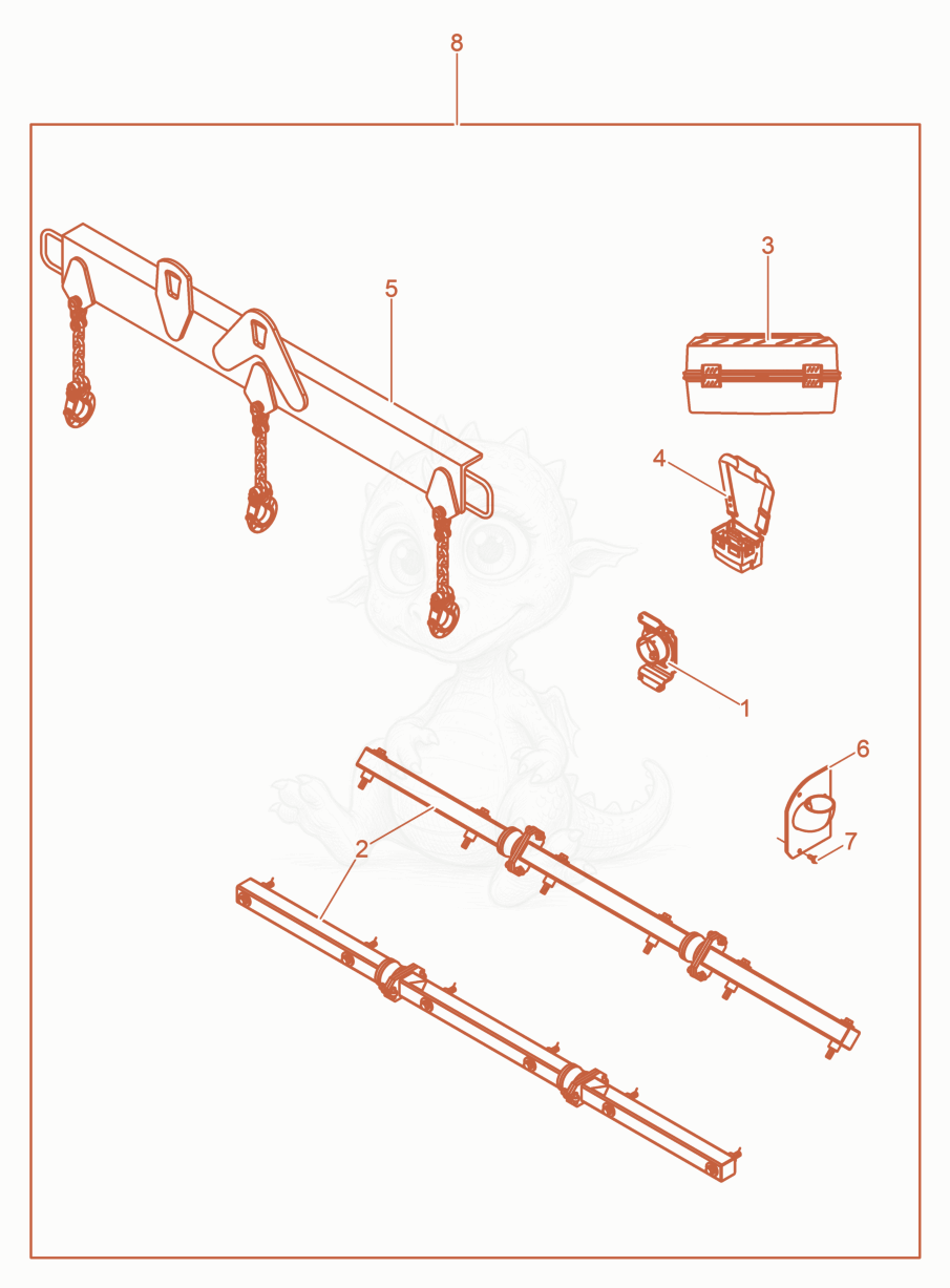 Exploded parts diagram of the Couple set triplex cpl. of a Wacker Neuson DPU100-70LES, with numbered balloons