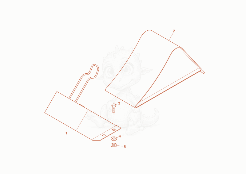 Exploded parts diagram of the BLOCK of a Wacker Neuson DW50, with numbered balloons