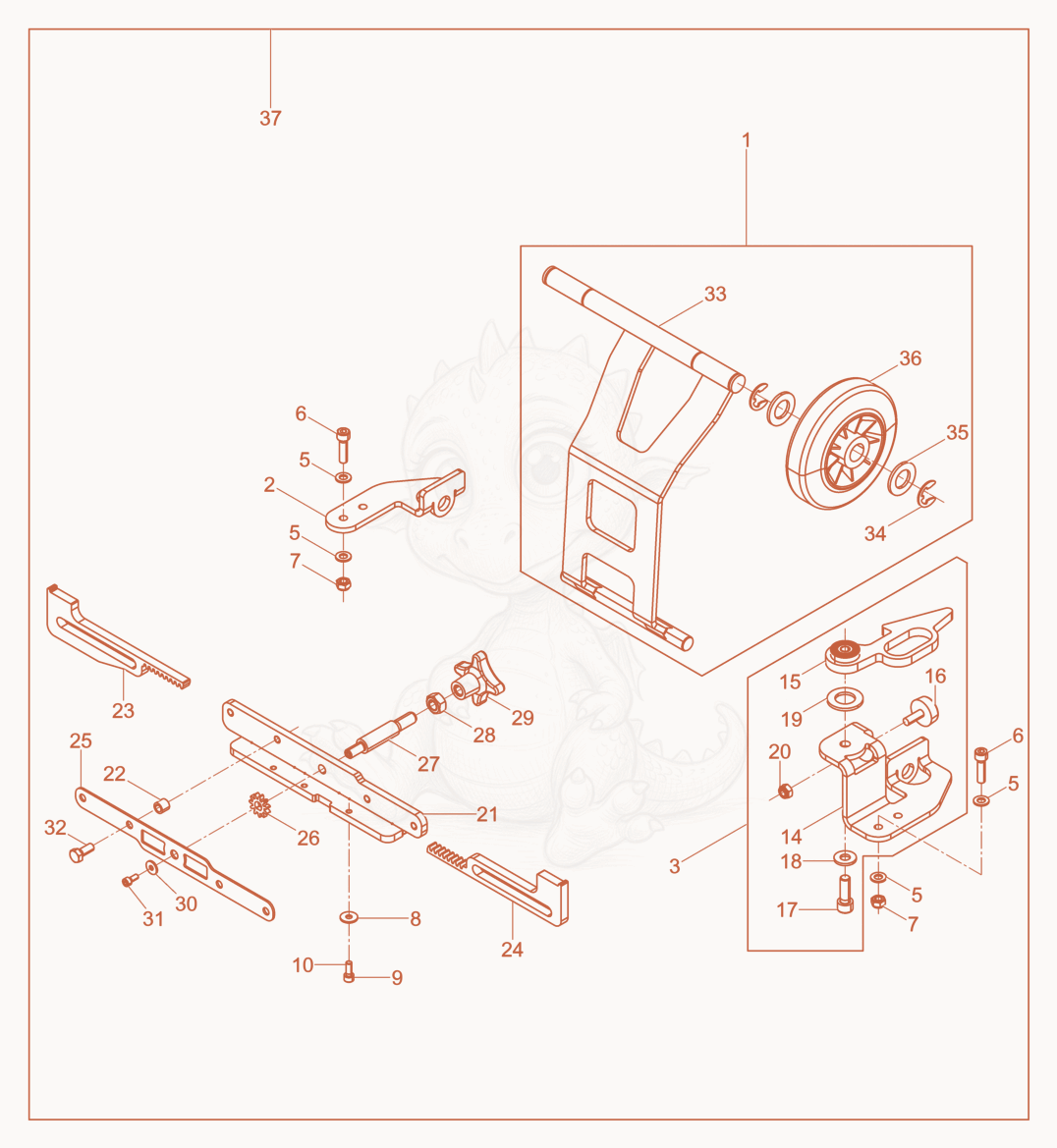 Exploded parts diagram of the Wheel Kit cpl. old of a Wacker Neuson VP1340AWCN, with numbered balloons