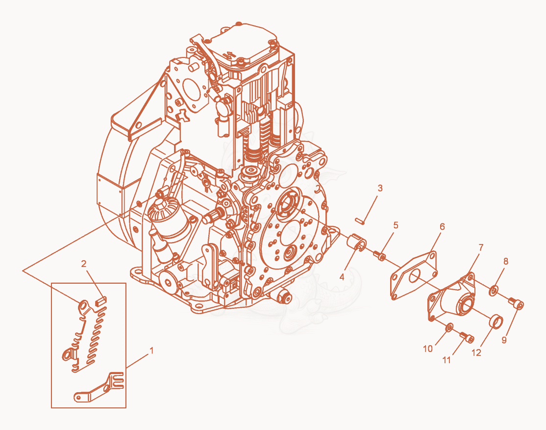 Exploded parts diagram of the Stone Guard-Guiding Sleeve of a Wacker Neuson DPU6055, with numbered balloons