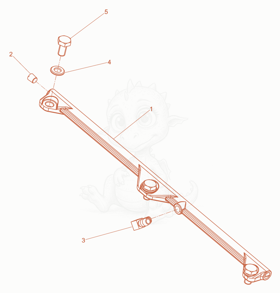 Exploded parts diagram of the Manifold cpl. of a Wacker Neuson WPU1550AW-CN, with numbered balloons
