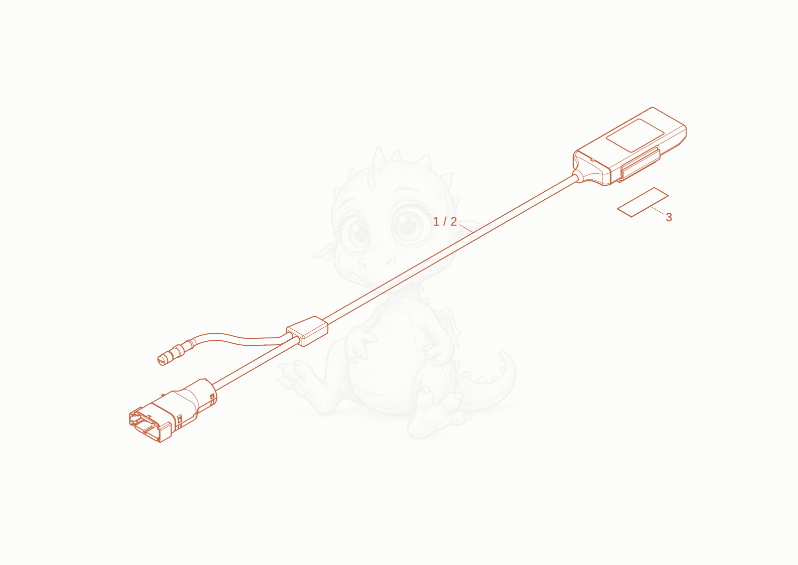 Exploded parts diagram of the TELEMATIC (Option) of a Wacker Neuson ET35, with numbered balloons
