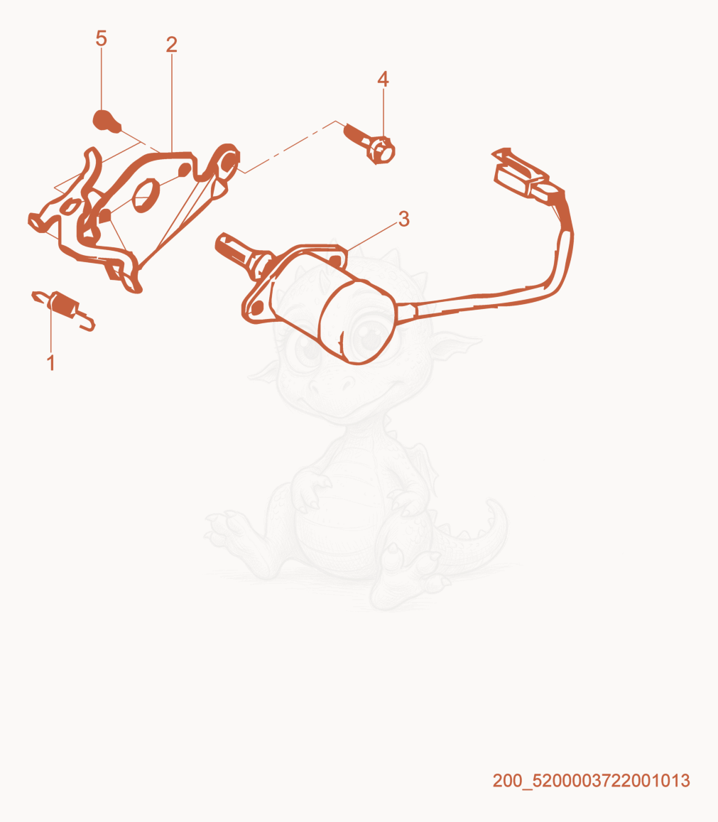 Exploded parts diagram of the Auto Throttle of a Wacker Neuson GV5600, with numbered balloons