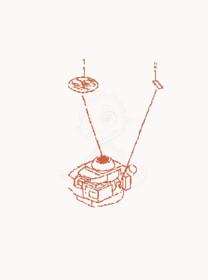 Exploded parts diagram of the Labels of a Wacker Neuson P31A, with numbered balloons