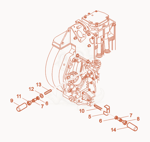 Exploded parts diagram of the Special Equipment of a Wacker Neuson RD7H-ES, with numbered balloons