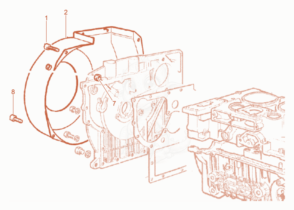 Exploded parts diagram of the Fan cowl of a Wacker Neuson DPU100-70LES, with numbered balloons