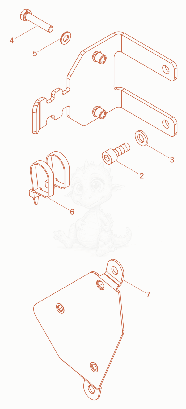 Exploded parts diagram of the Cover tin Plug of a Wacker Neuson DPU5260HEHB+US, with numbered balloons