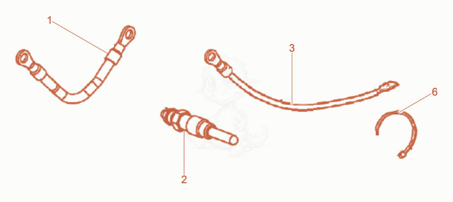 Despiece del Spark plug de una máquina Wacker Neuson DPU90LEM770US, con globos numerados