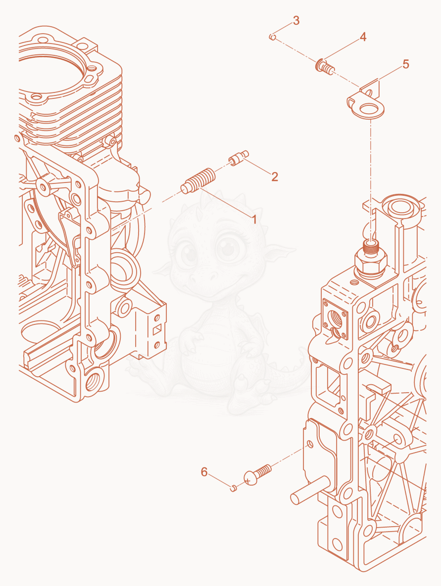 Exploded parts diagram of the Engine Equipment of a Wacker Neuson DPU3750HTSUS, with numbered balloons