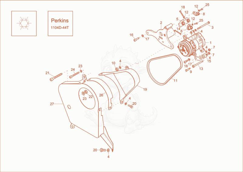 Despiece del ADDITIONAL PARTS OPTION AIR-CONDITIONING de una máquina Wacker Neuson ST35(S04-02), con globos numerados