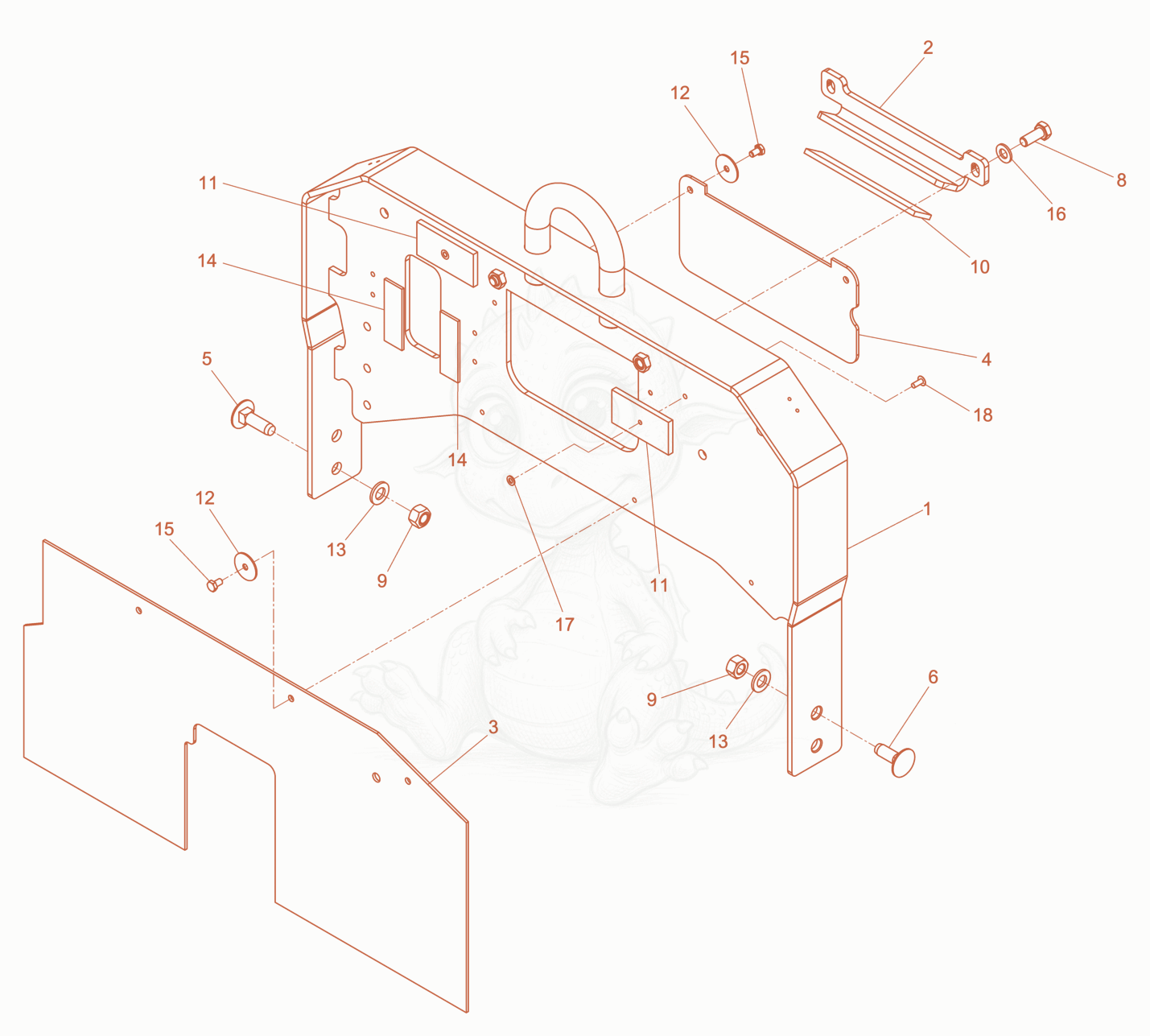 Exploded parts diagram of the Jack ring cpl. of a Wacker Neuson RD10YEHFLRC, with numbered balloons
