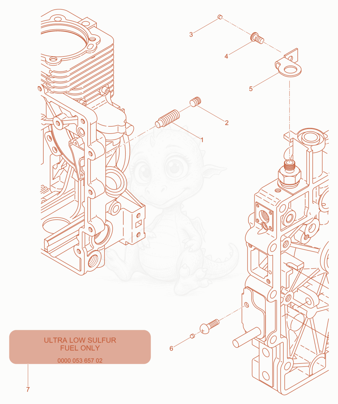 Exploded parts diagram of the Engine Equipment EPA of a Wacker Neuson DPS1850HASPHALT, with numbered balloons