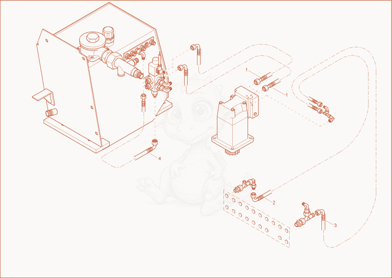 Exploded parts diagram of the TURNTABLE DRIVE UNIT INSTALLATION of a Wacker Neuson 1402PRIMUSFORCE, with numbered balloons