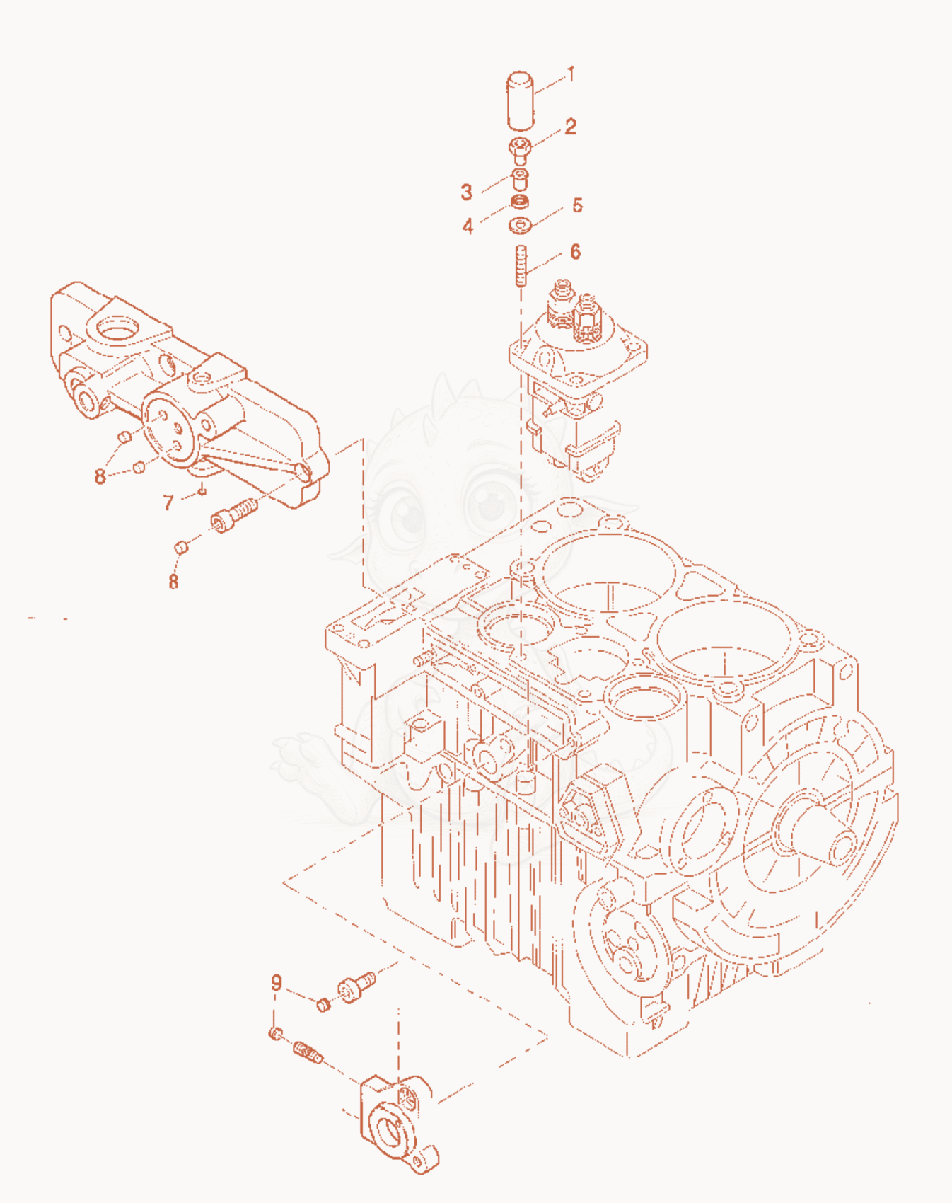Exploded parts diagram of the Special Equipment of a Wacker Neuson RD15, with numbered balloons
