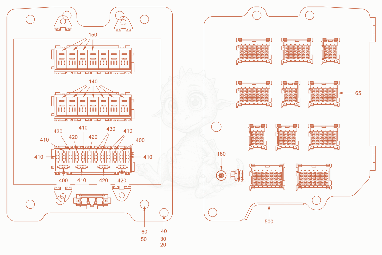 Exploded parts diagram of the electrical system of a Wacker Neuson RD28-120CE, with numbered balloons