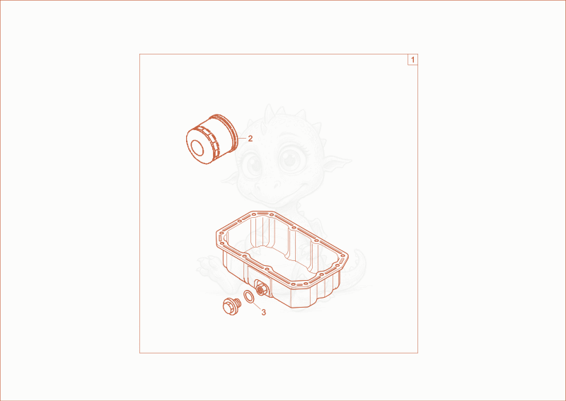 Exploded parts diagram of the service kit (50h) of a Wacker Neuson EZ17, with numbered balloons