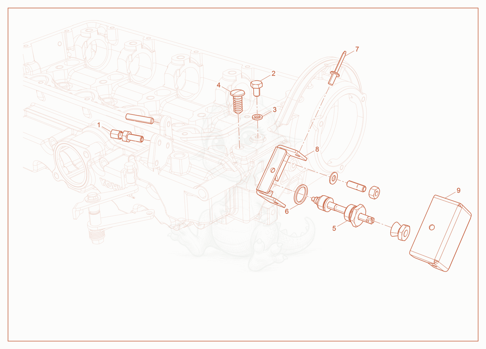 Exploded parts diagram of the Controls of a Wacker Neuson LTV4L, with numbered balloons