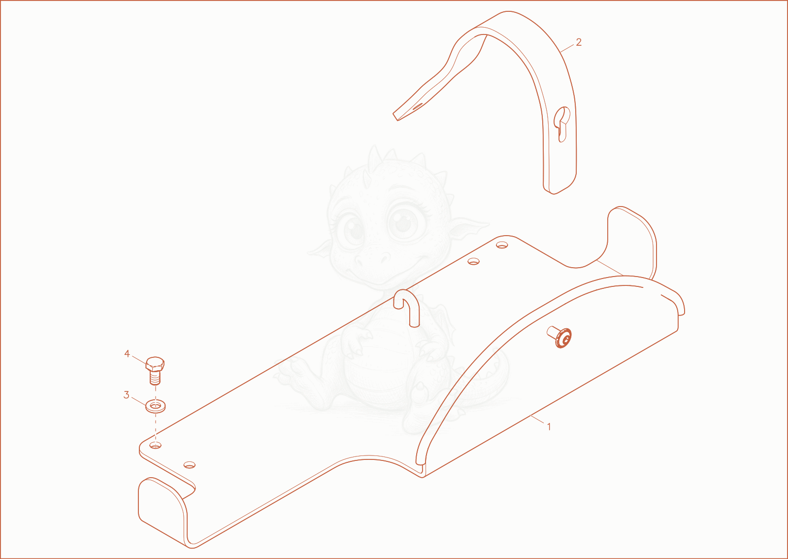 Exploded parts diagram of the Tools SPC of a Wacker Neuson ET08, with numbered balloons