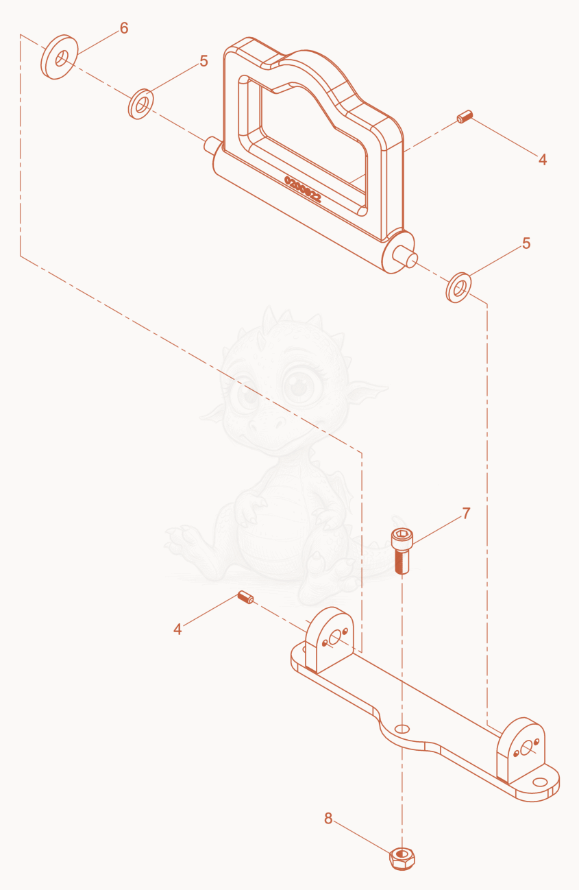 Exploded parts diagram of the Jack Ring cpl. of a Wacker Neuson DPU2560H-TS, with numbered balloons