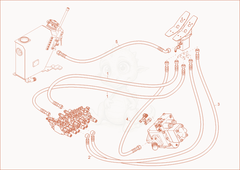 Exploded parts diagram of the TRAVELLING VALVE INSTALLATION of a Wacker Neuson 2404, with numbered balloons