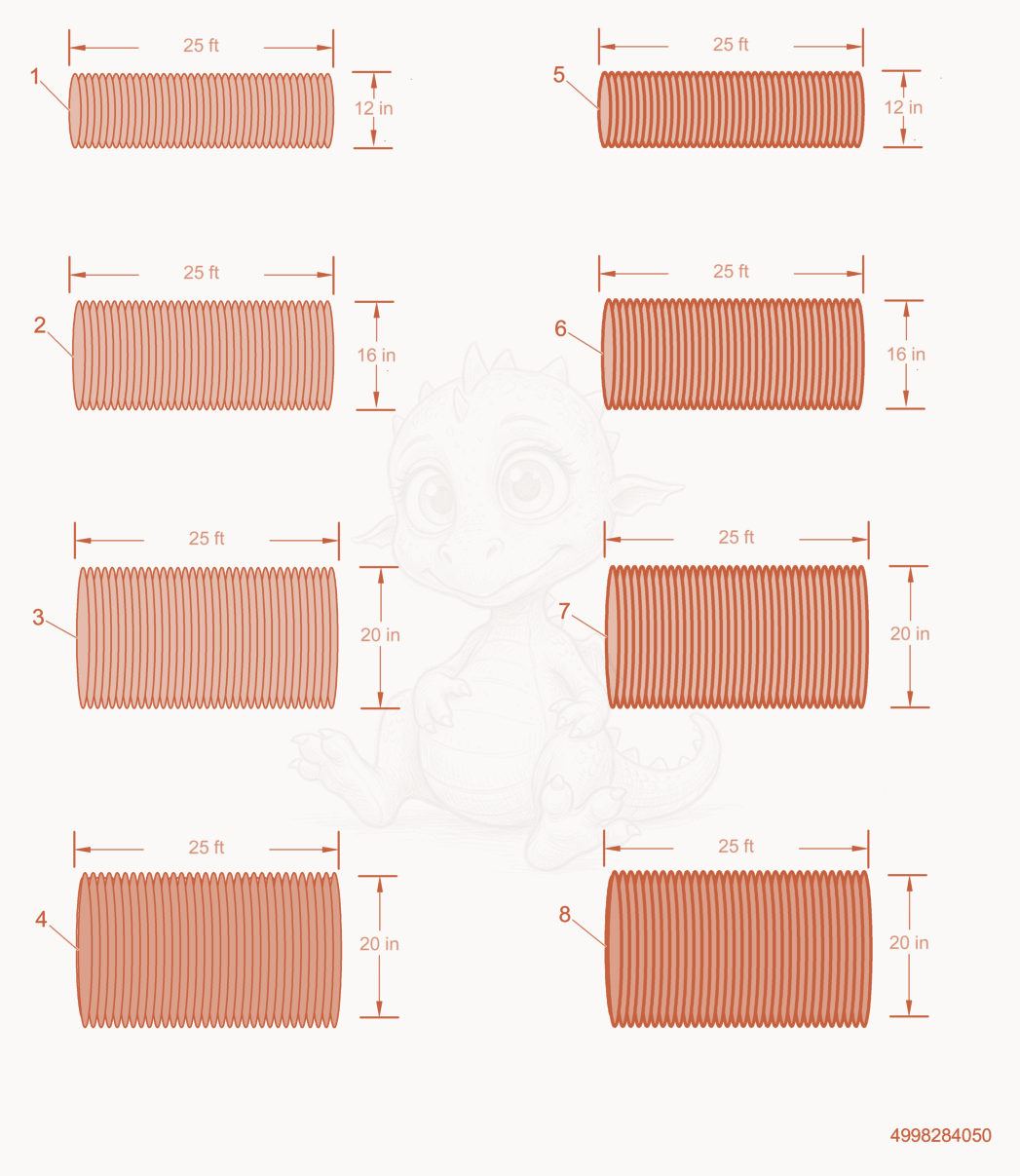 Exploded parts diagram of the Air Ducting of a Wacker Neuson HI750D, with numbered balloons